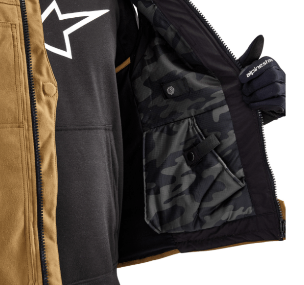 Alpinestars Tech - Air® 3 v2 Canvas Airbag Vest – Tan (XS–2XL) - Dune Goons