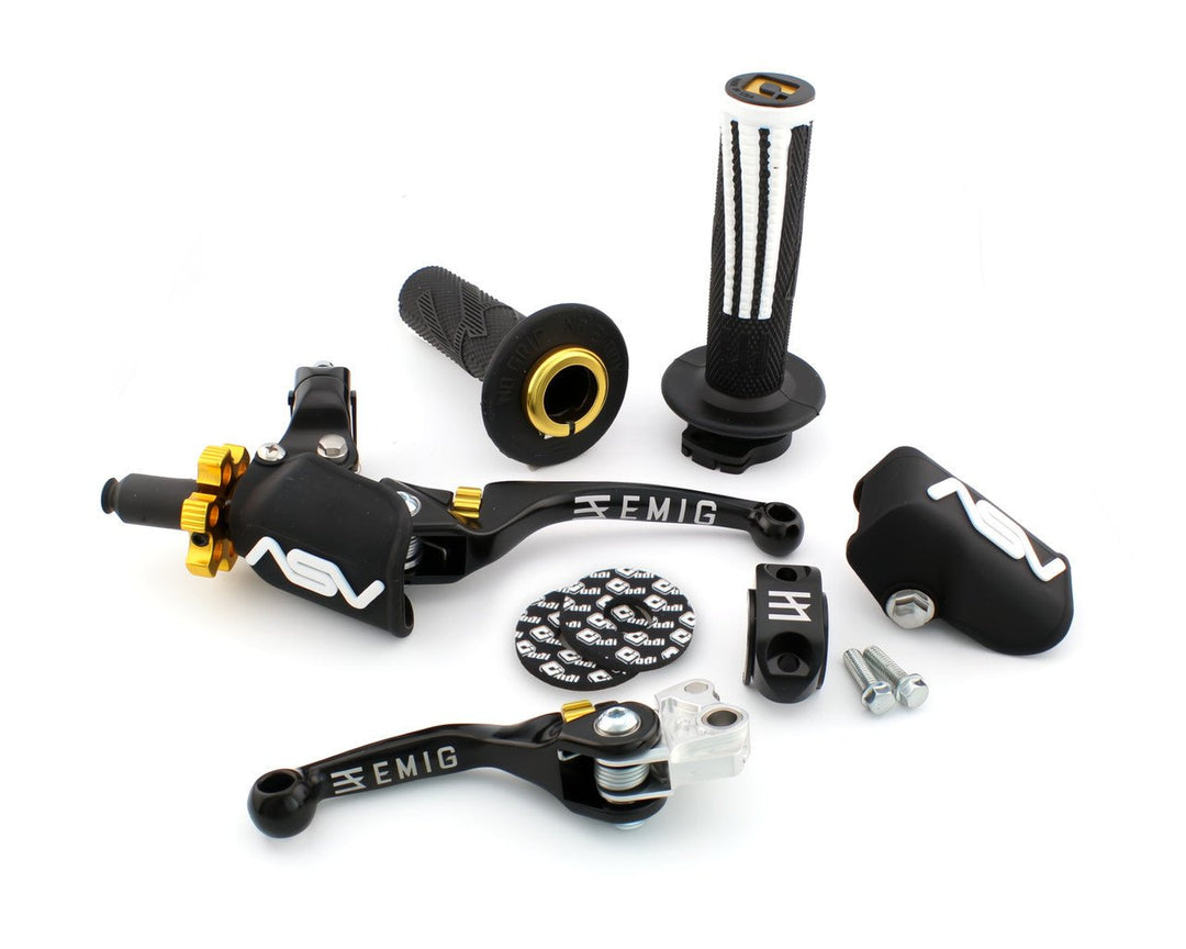 ASV EMIG F4 PRO PACK+ Lever Kit – Suzuki RM / RM - Z & Kawasaki KX 65 - 450 - Dune Goons