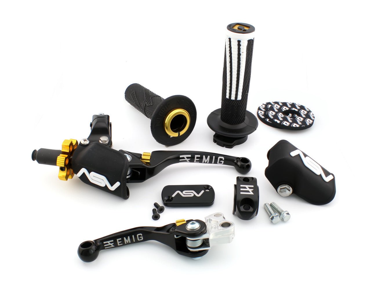 ASV EMIG F4 PRO PACK+ Levers for Yamaha YZ125 YZ250 YZ450 (2008–2025) | ODI Grips & Clamps - Dune Goons