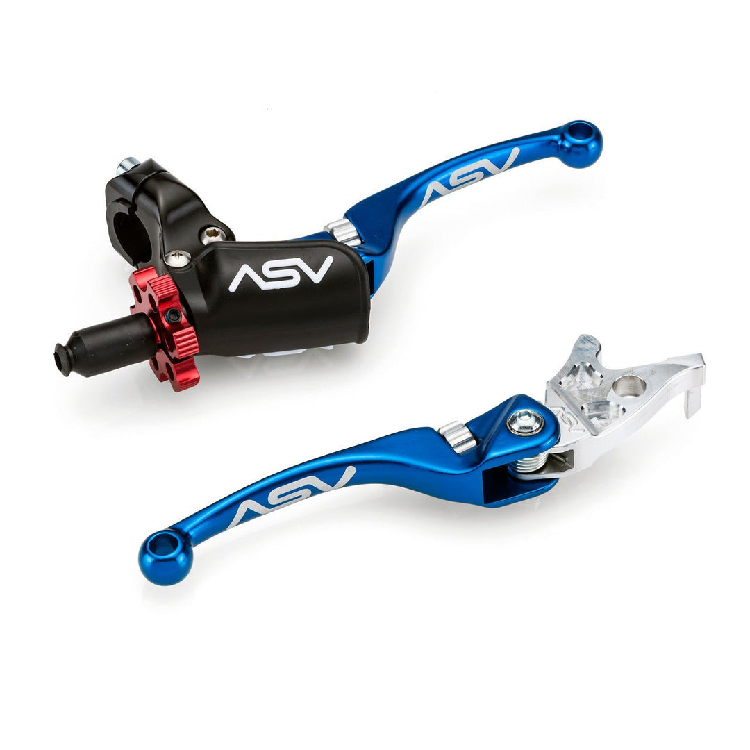 ASV F4 PRO ATV Lever Pair w/ Pro Perch for Yamaha | Brake + Clutch Kit BCF4A106YPX - Dune Goons