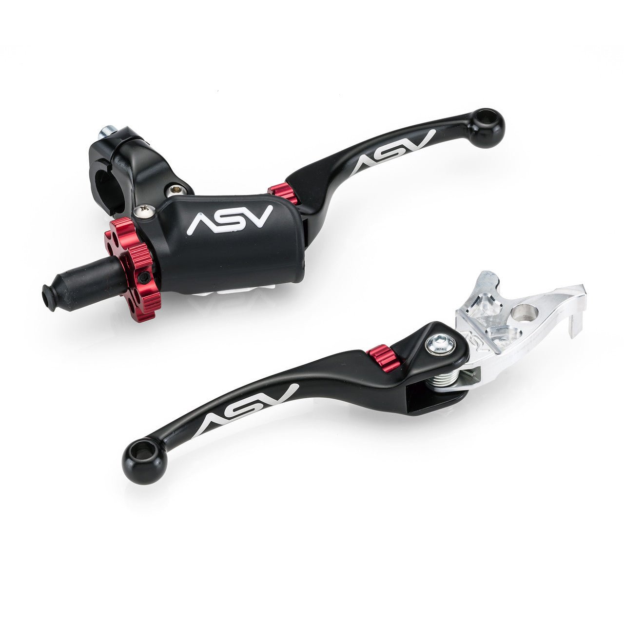 ASV F4 PRO ATV Lever Pair w/ Pro Perch for Yamaha | Brake + Clutch Kit BCF4A106YPX - Dune Goons