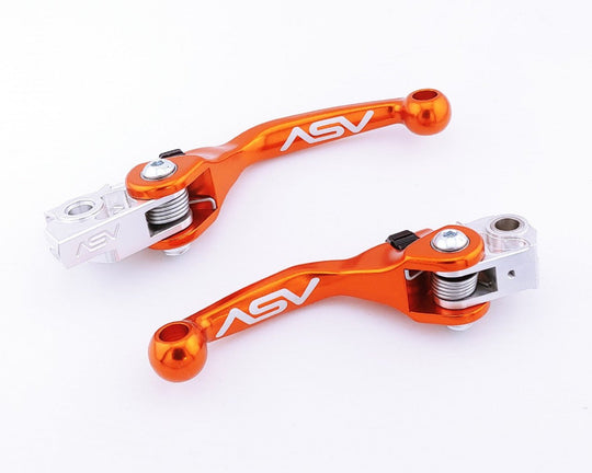 ASV F4 Series Lever Pair – Braktec Master Cylinders GASGAS MC 125–450F - Dune Goons