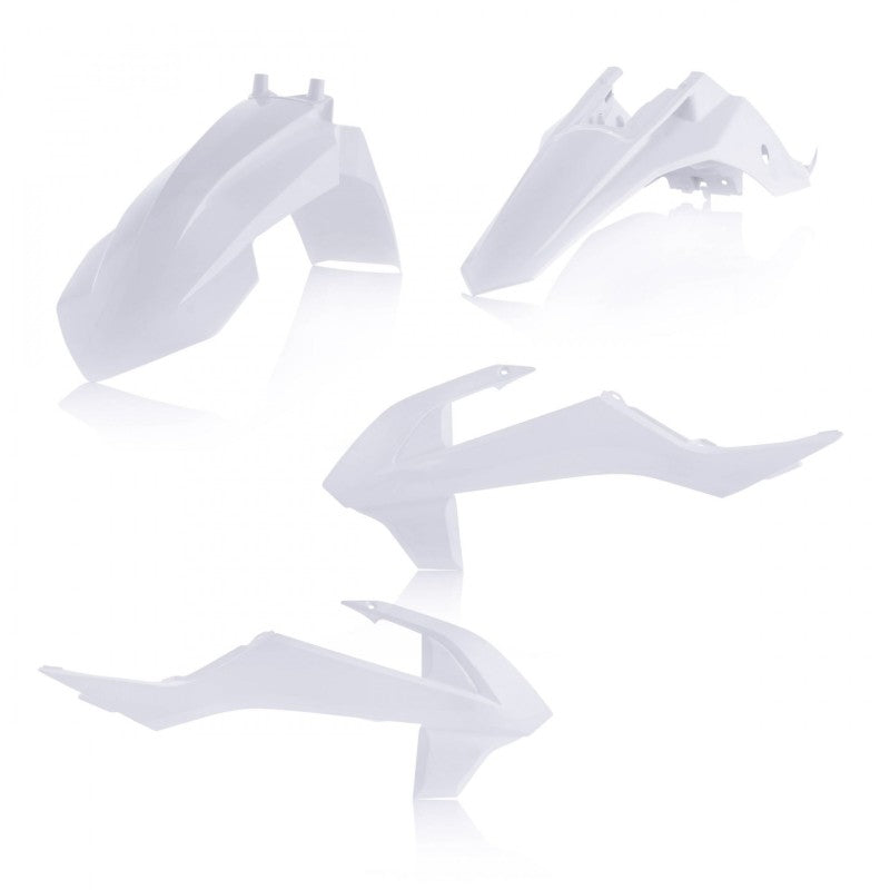 Acerbis Plastic Kit - 16-23 KTM SX65 / GG MC65 - 20 White