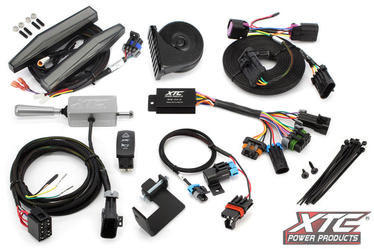 XTC Self-Canceling Turn Signal Kit with Billet Lever, Horn and X-LITE DRL - Polaris - Xpedition ADV / XP 2024-2026