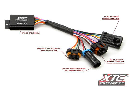 XTC Self-Canceling Turn Signal Kit with Horn and X-LITE DRL - Mahindra