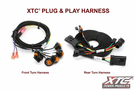 XTC Self-Canceling Turn Signal Kit with Billet Lever - Kawasaki