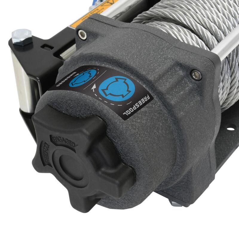 Superwinch Terra 4500 Winch - 4,500 lb - Gray Wrinkle