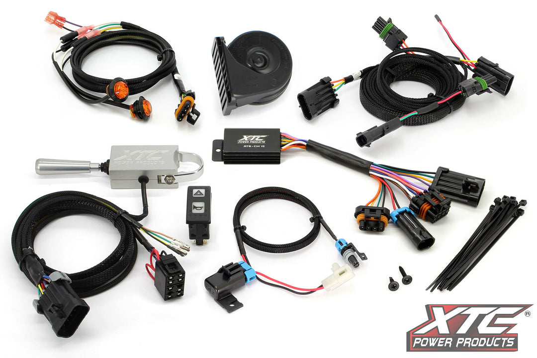 XTC Self-Canceling Turn Signal Kit with Billet Lever - Can-Am - Maverick X3 2017-2026