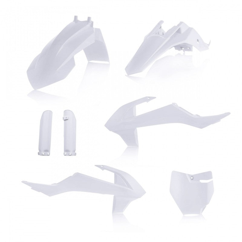 Acerbis Plastic Kit - 19+ KTM SX65/GG MC65 (No Airbox) - 20 White