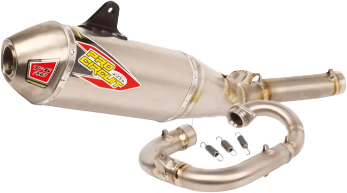 Pro Circuit Ti-6 BC Pro Titanium Full System with Ti Cap - Yamaha YZ250FX/YZ250F 2019-2026