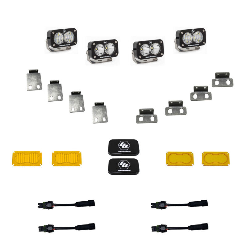 Baja Designs Pro Fog Pocket Kit - 2021+ Ford Raptor