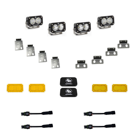 Baja Designs Pro Fog Pocket Kit - 2021+ Ford Raptor