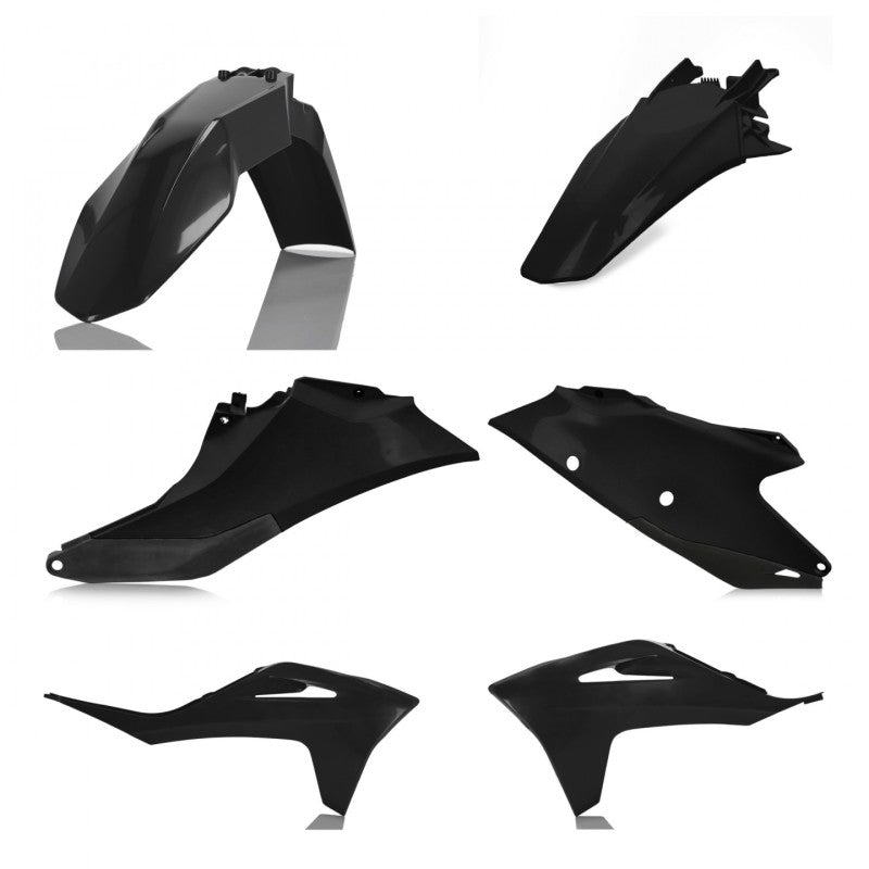 Acerbis Plastic Kit - 21-23 GG MC125/250F/450F / EX 300/F - Black
