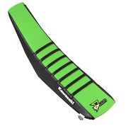 D-Cor Seat Cover Cover Black and Green Black Ribs KX450 (30-20-477)