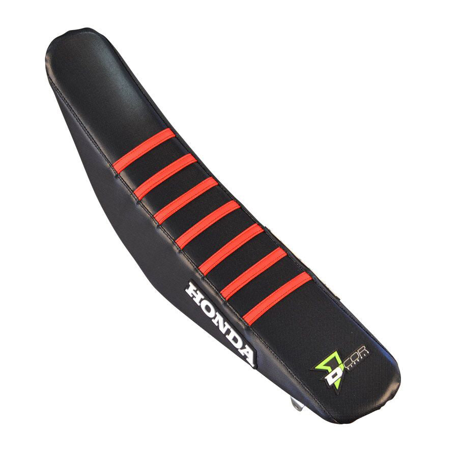 D-Cor Seat Cover Cover with Ribs Black/Black/Red (30-10-460)