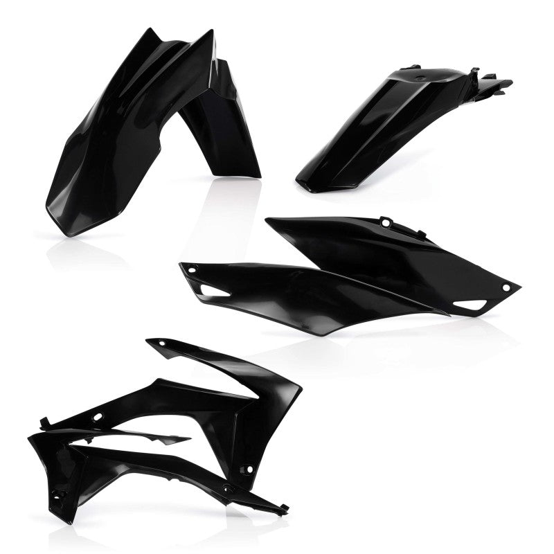 Acerbis Plastic Kit - 14-17 Honda CRF250R / 13-16 CRF450R - Black