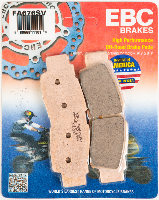 EBC Standard Brake Pads FA676SV Severe Duty SV