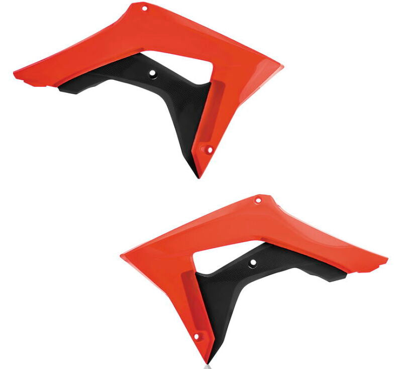 Acerbis Radiator Shroud - 17-22 Hon CRF250R/450R/450R-S - Red/Blk