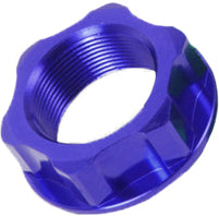 Zeta Steering Stem Nut & Bolt Blue