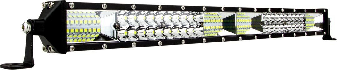 XK Glow 2-N-1 LED Light Bar - White and Green - 20 in