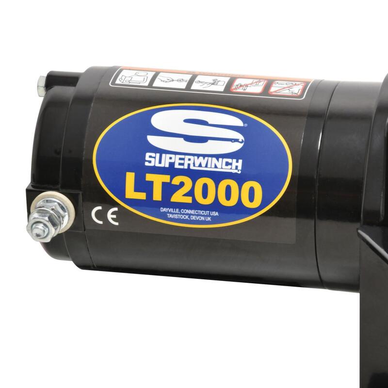 Superwinch LT2000 Winch - 2,000 lb - Steel Rope