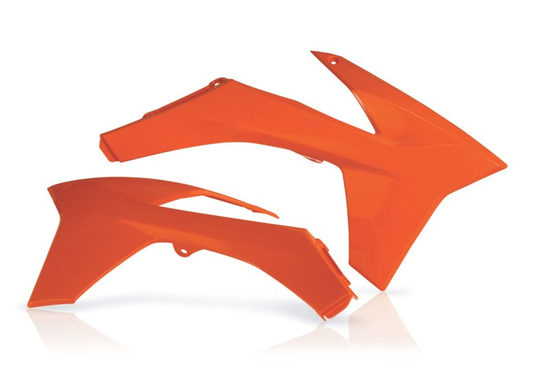 Acerbis Radiator Shroud - 11-13 KTM SX-F/XC-F/EXC - Orange