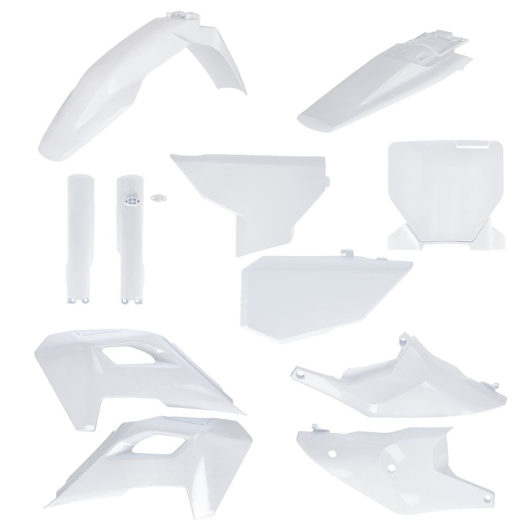 Acerbis Full Plastic Kit Kit- HUS White (2986610002)