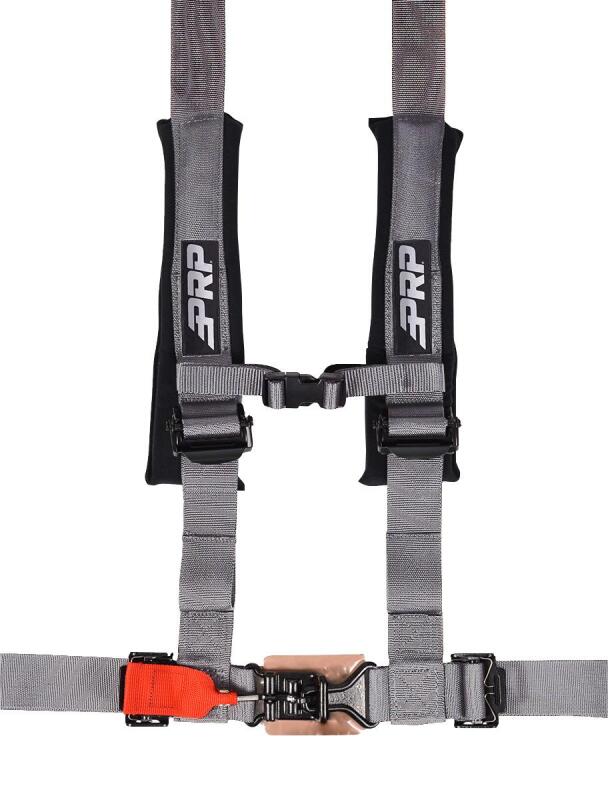 PRP Seats PRP 4.2 Harness with Latch/Link Lap Belt- Silver