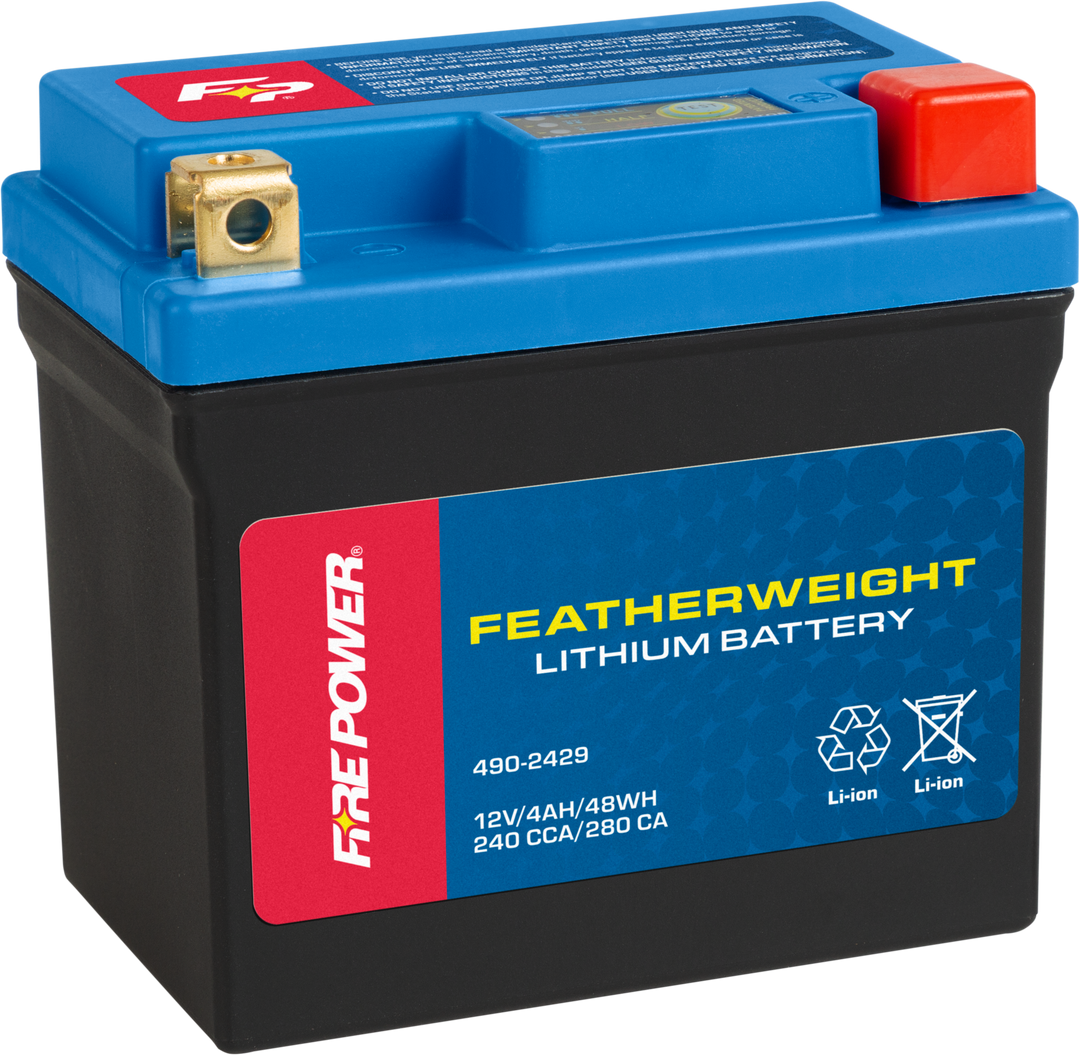 Fire Power Featherweight Lithium Battery 240 CCA HJTZ7SL-FPP-B