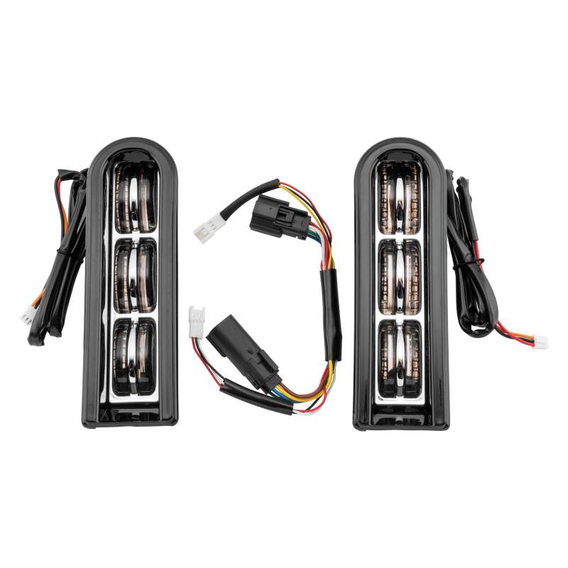Letric Lighting Saddlebag Filler Support LED Black - Harley-Davidson