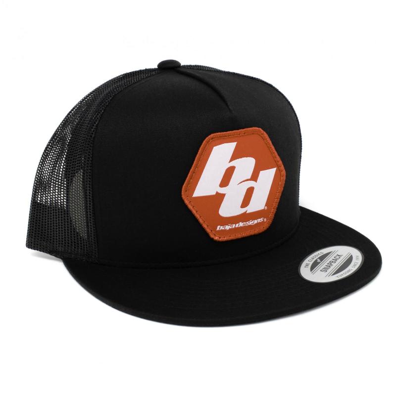 Baja Designs Flexfit Trucker Hat - Black - Dune Goons