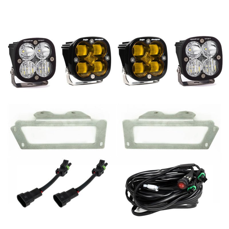 Baja Designs Fog Pocket Light Kit Amber - Ram 2500, 3500 2009 - 2012 - Dune Goons