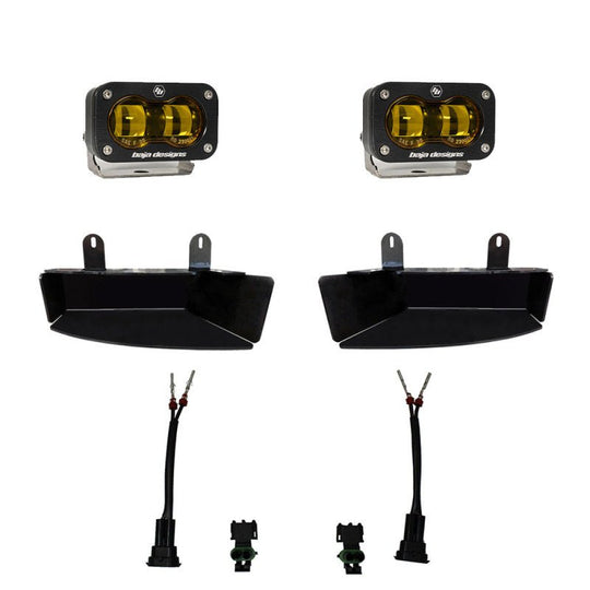 Baja Designs Fog Pocket Light Kit Amber - Ram 2500, 3500 2019 - 2022 - Dune Goons