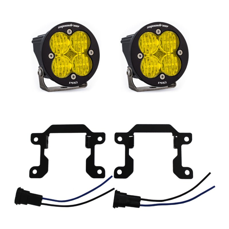 Baja Designs Fog Pocket Light Kit Amber - Ram 2500, 3500 Big Horn 2019+ - Dune Goons