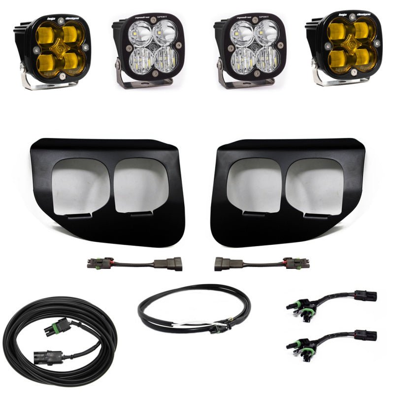Baja Designs Fog Pocket Light Kit - Ford Super Duty F - 250, F - 350 2020+ - Dune Goons