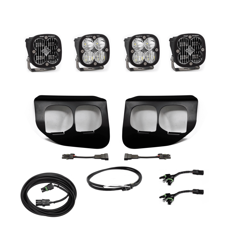 Baja Designs Fog Pocket Light Kit - Ford Super Duty F - 250, F - 350 2020+ - Dune Goons