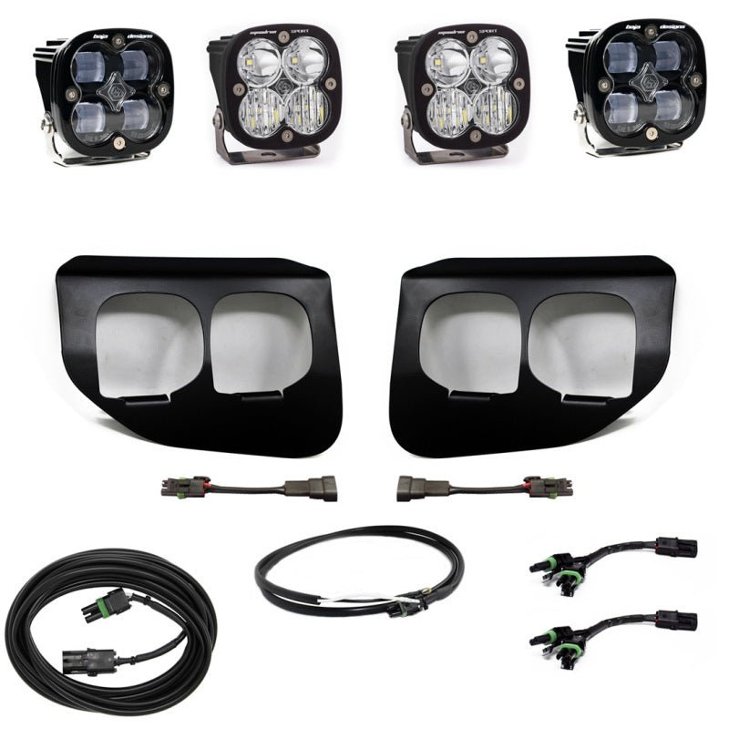 Baja Designs Fog Pocket Light Kit w/Upfitter - Ford Super Duty F - 250, F - 350 2... - Dune Goons