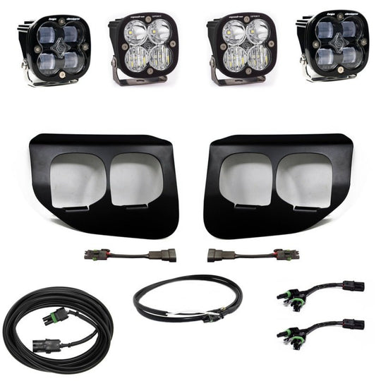 Baja Designs Fog Pocket Light Kit w/Upfitter - Ford Super Duty F - 250, F - 350 2... - Dune Goons