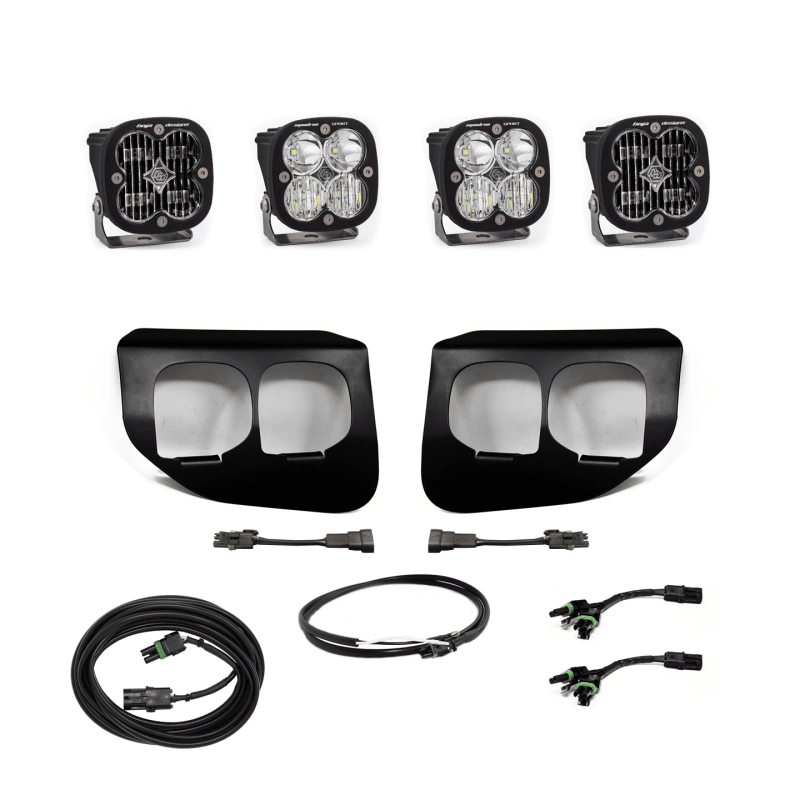 Baja Designs Fog Pocket Light Kit w/Upfitter - Ford Super Duty F - 250, F - 350 2... - Dune Goons