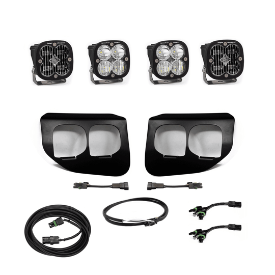 Baja Designs Fog Pocket Light Kit w/Upfitter - Ford Super Duty F - 250, F - 350 2... - Dune Goons