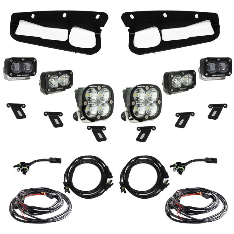 Baja Designs Pro Fog Pocket Kit - Ford Bronco w/Steel Bumper 2021 - 2022 - Dune Goons