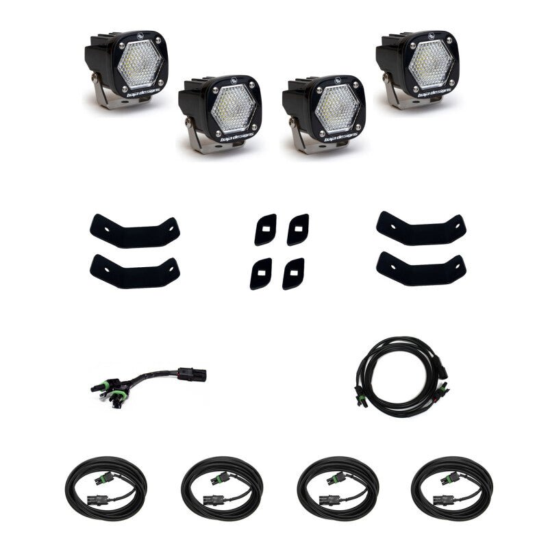 Baja Designs Roof Rack Light Kit - Mercedes Sprinter Van 2019+ - Dune Goons