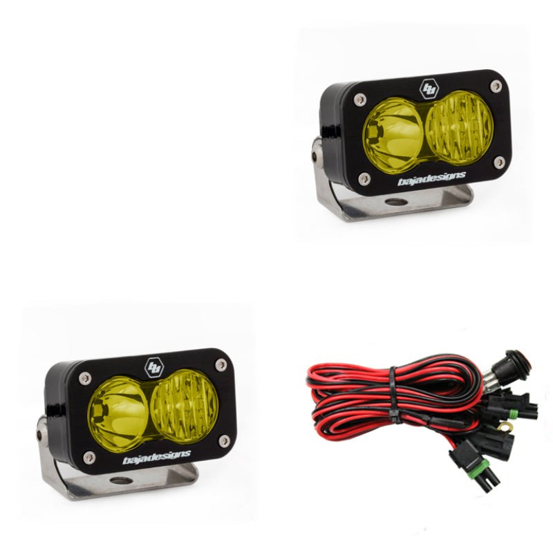 Baja Designs S2 Pro Light Pod - Amber (Pair) - Dune Goons