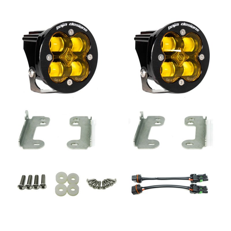 Baja Designs Squadron Light Pod Amber - Jeep Wrangler JL Sahara 2018 - 2020 - Dune Goons