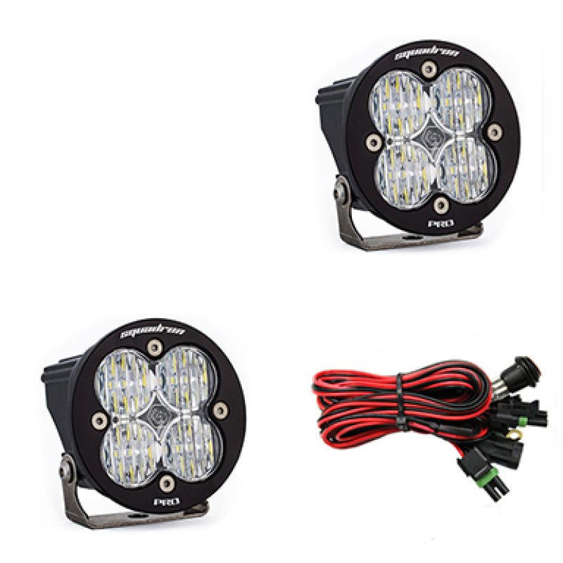 Baja Designs Squadron R Pro Light Pod - Wide Cornering Clear (Pair) - Dune Goons
