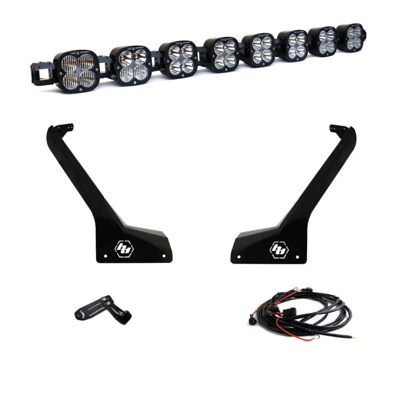 Baja Designs XL Linkable Roof Bar Kit - Jeep Wrangler JL, Gladiator JT 2018+ - Dune Goons