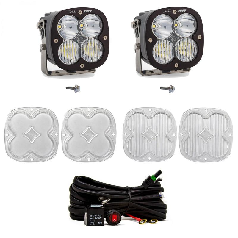 Baja Designs XL80 A - Pillar Kit - Ford Bronco 2021+ - Dune Goons