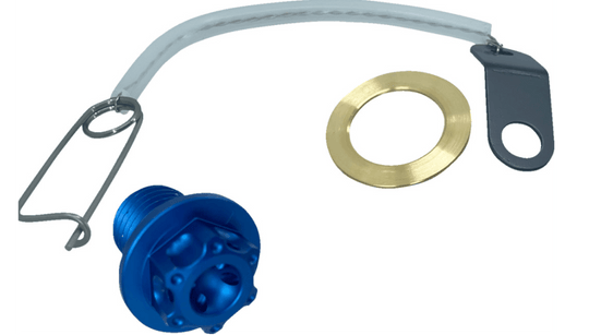 Banshee 87 - 06 Drain Bolt Magnetic - Magnetic Drain Plug - M14 x 1.50 - POWERSTANDS RACING - Dune Goons