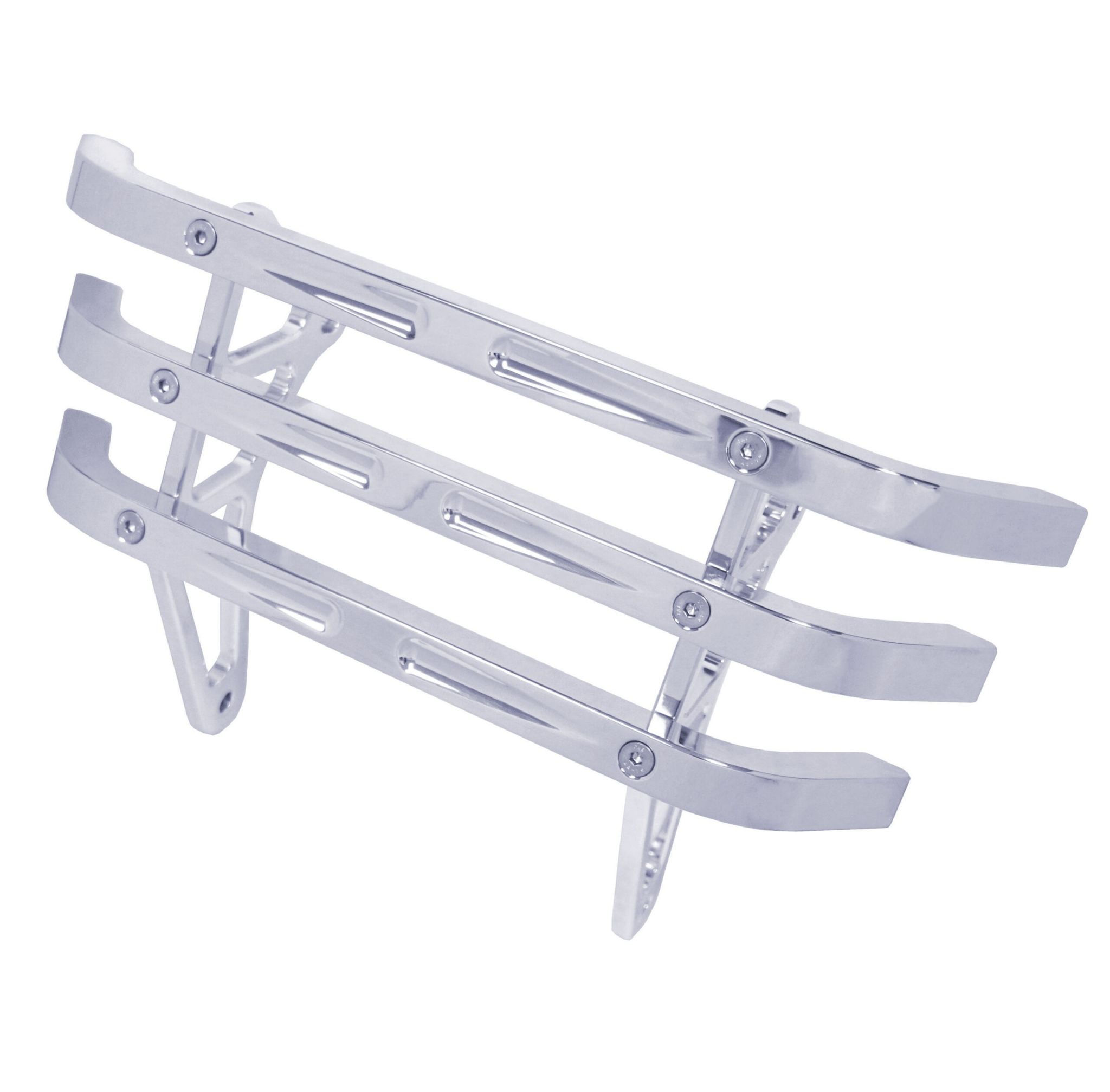 Banshee Billet Aluminum 3 Bar Front Bumper – Black or Polished Finish - Dune Goons