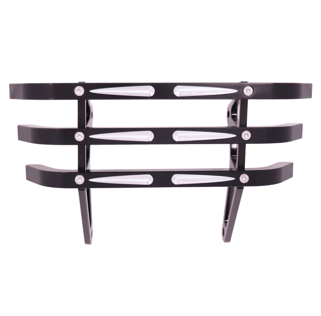 Banshee Billet Aluminum 3 Bar Front Bumper – Black or Polished Finish - Dune Goons